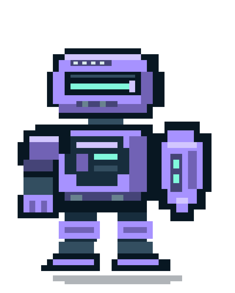 BULWARK pixel robot