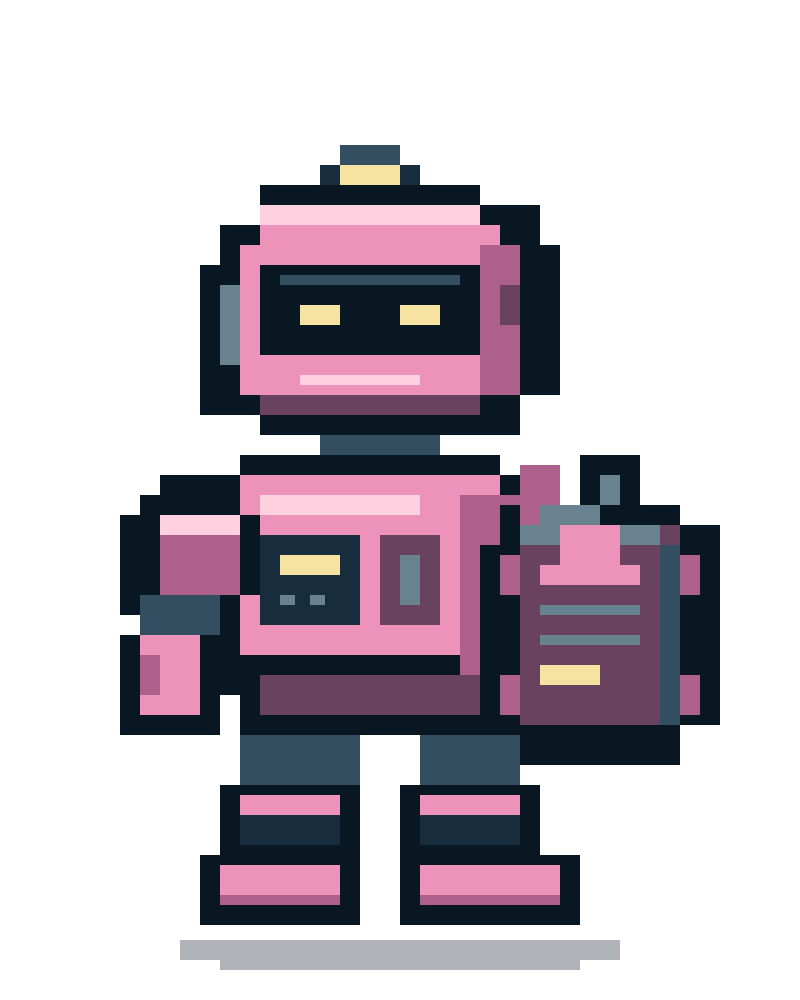 STACK pixel robot