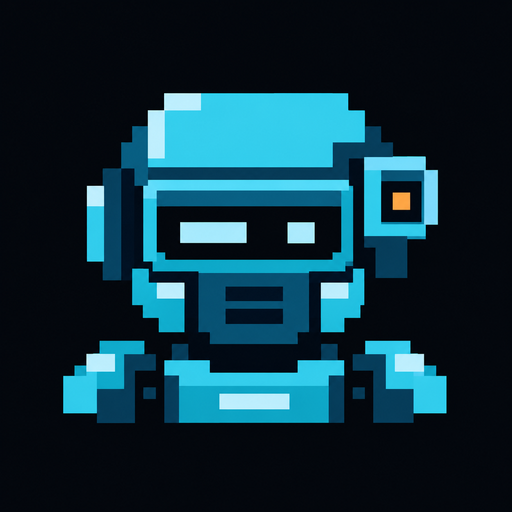 Approved SPROK cyan robot logo with side sensor